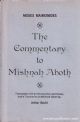 98649 The Commentary To Mishnah Aboth (Edition 1968)
